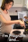 Poster for I'm Pregnant and…