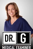 Poster for Dr. G: Medical Examiner