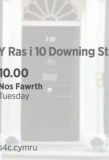 Poster for Y Ras I 10 Downing Street