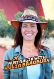 Poster for Australia with Julia Bradbury