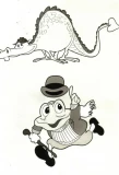 Poster for The Reluctant Dragon & Mr. Toad Show