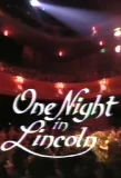 Poster for One Night In Lincoln
