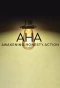 Poster for AHA Awakening, Honesty, Action