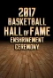 Poster for Basketball Hall of Fame Enshrinement Ceremony