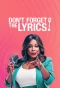 Poster for Don't Forget the Lyrics!