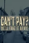 Poster for Can't Pay? We'll Take It Away